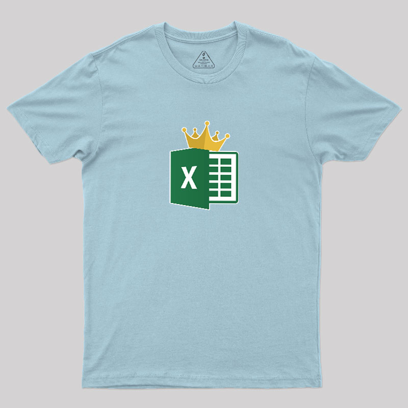 Crowned Excel Geek T-Shirt