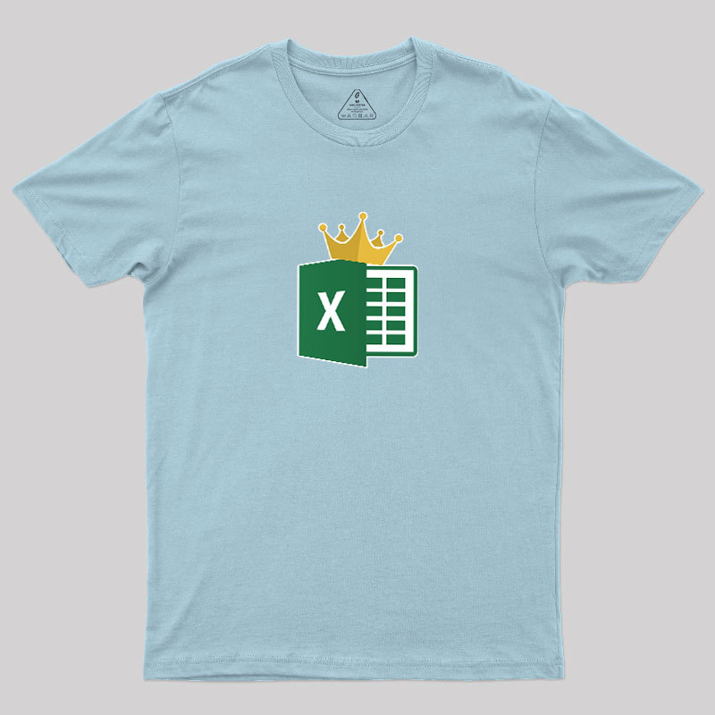 Crowned Excel Geek T-Shirt