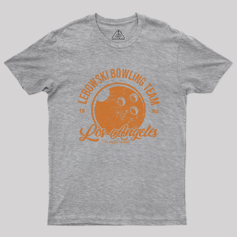 Lebowski Bowling Team Geek T-Shirt