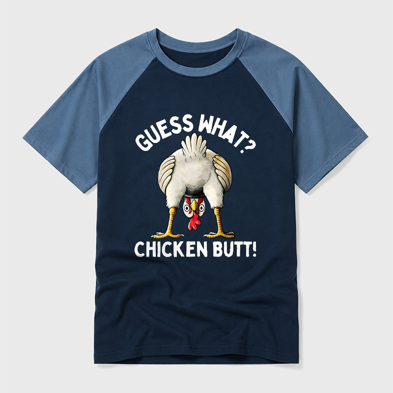 Guess What Geek Retro Raglan T-Shirt