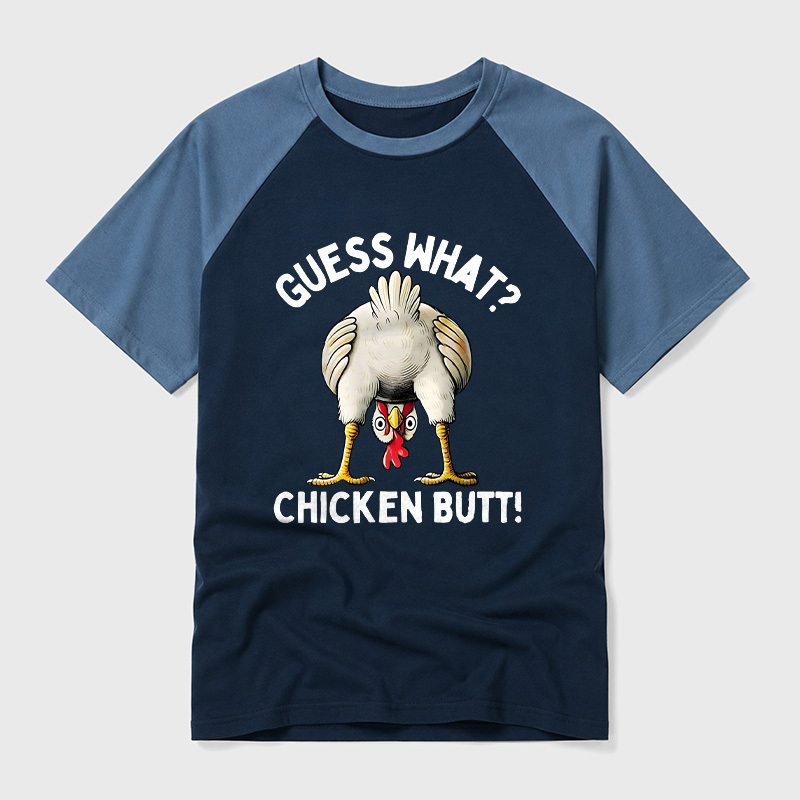 Guess What Geek Retro Raglan T-Shirt