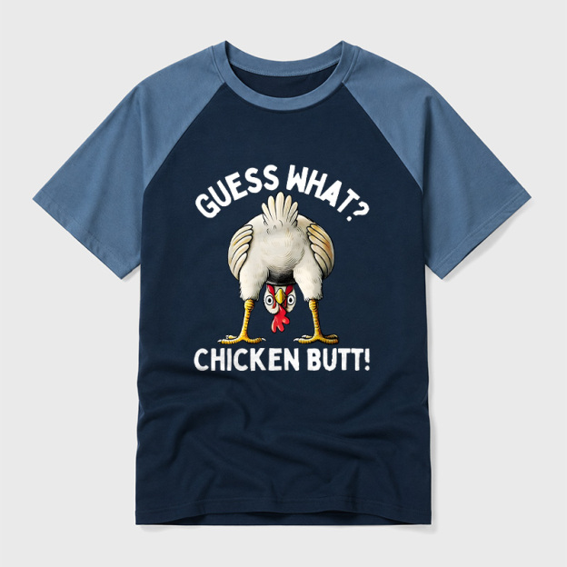 Guess What Geek Retro Raglan T-Shirt