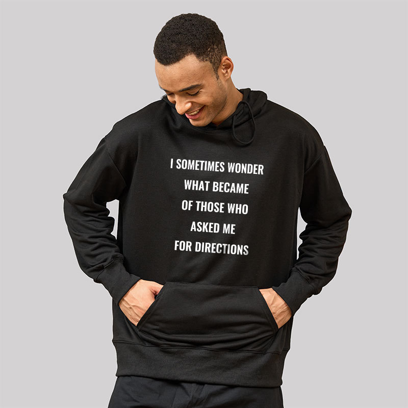 Asking For Directions Geek Hoodie