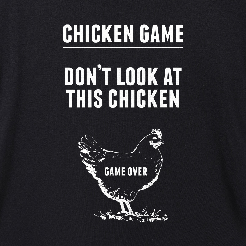 Chicken Game Geek Dolman Sleeve V-Neck Shirt
