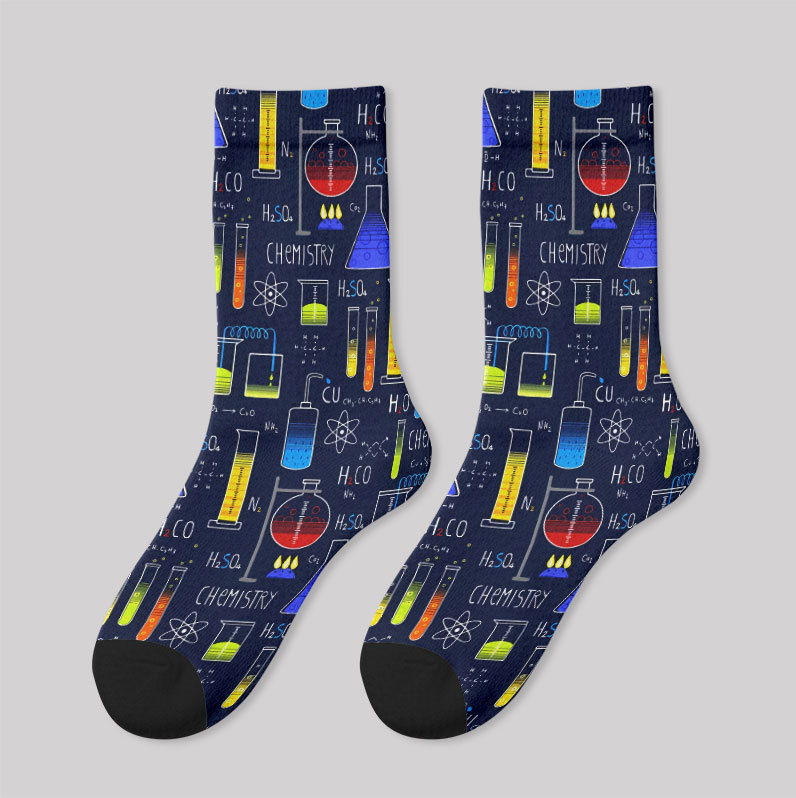 Chemistry Lab Men's Socks
