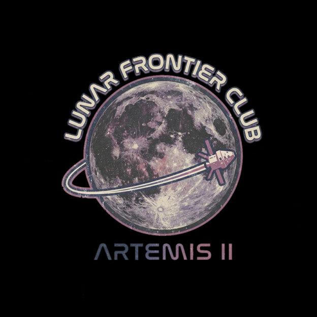 Lunar?Frontier?Club Geek T-Shirt