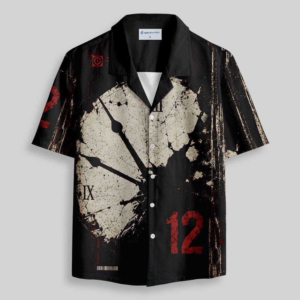 Army of the Twelve Vintage Distressed Button Up Pocket Shirt
