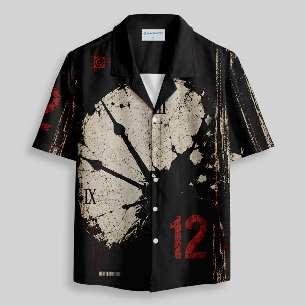 Army of the Twelve Vintage Distressed Button Up Pocket Shirt