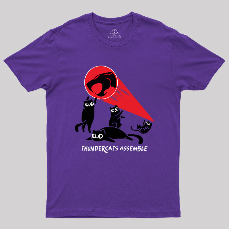 Cats Assemble Geek T-Shirt