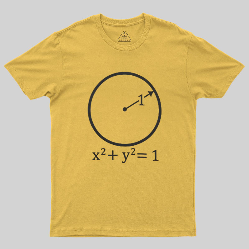 Unit Circle Math Geek T-Shirt
