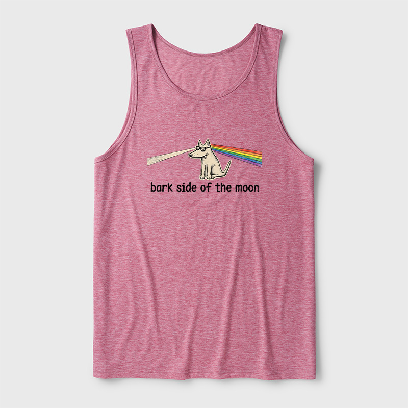 Back Side Of The Moon Ultra Soft Heather Tank