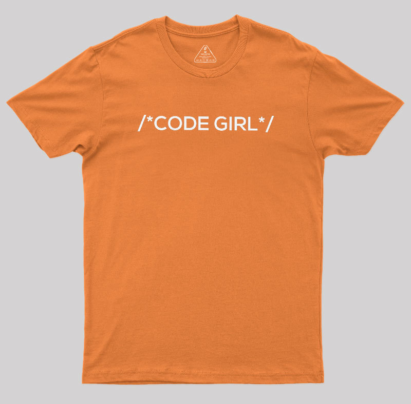 Coder Girl Programmer Geek T-Shirt