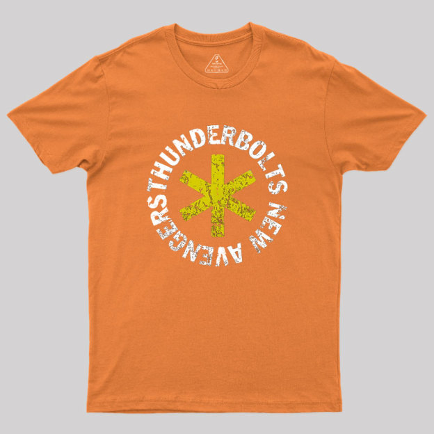 Yellow Hot Thunderbolts Geek T-Shirt