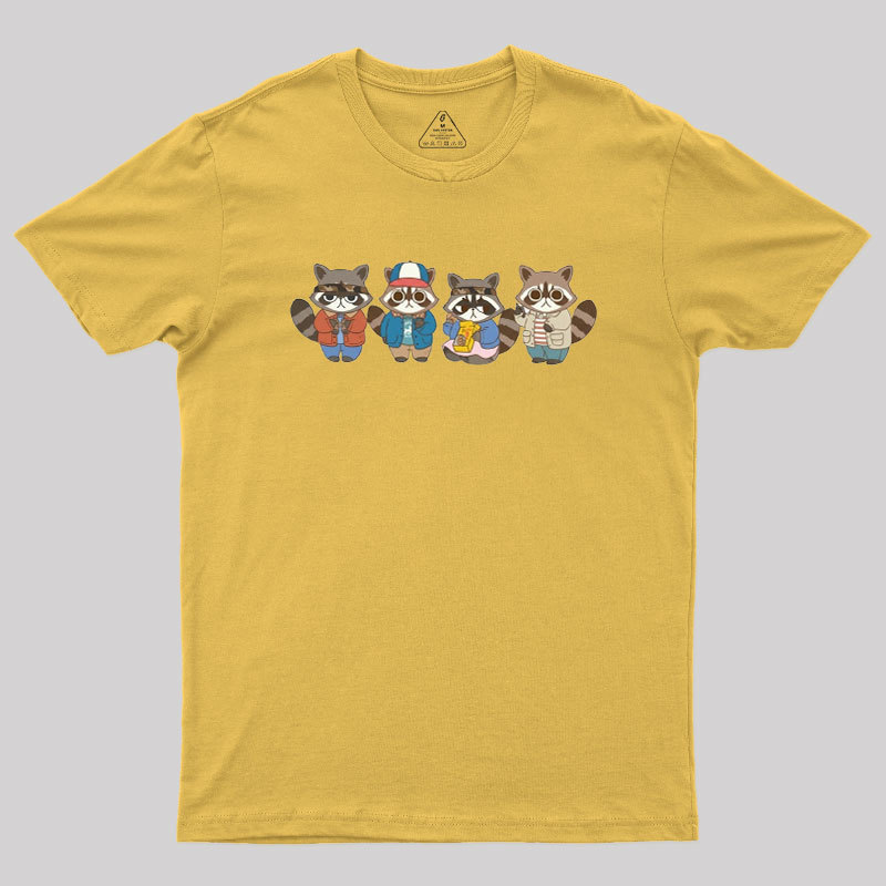 Stranger Cats Geek T-Shirt