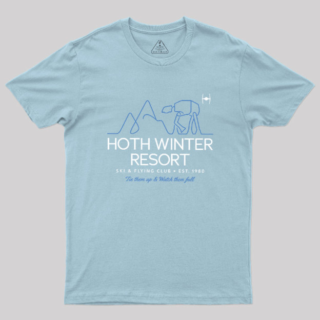 Ice Planet Winter Resort & Ski Club Geek T-Shirt