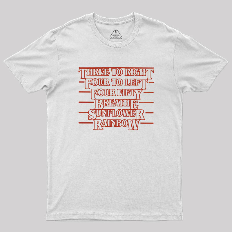 Three to Right Geek T-Shirt