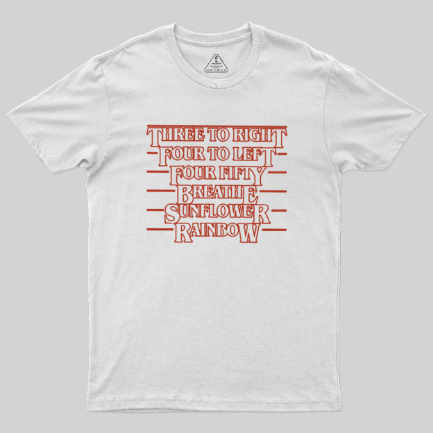 Three to Right Geek T-Shirt