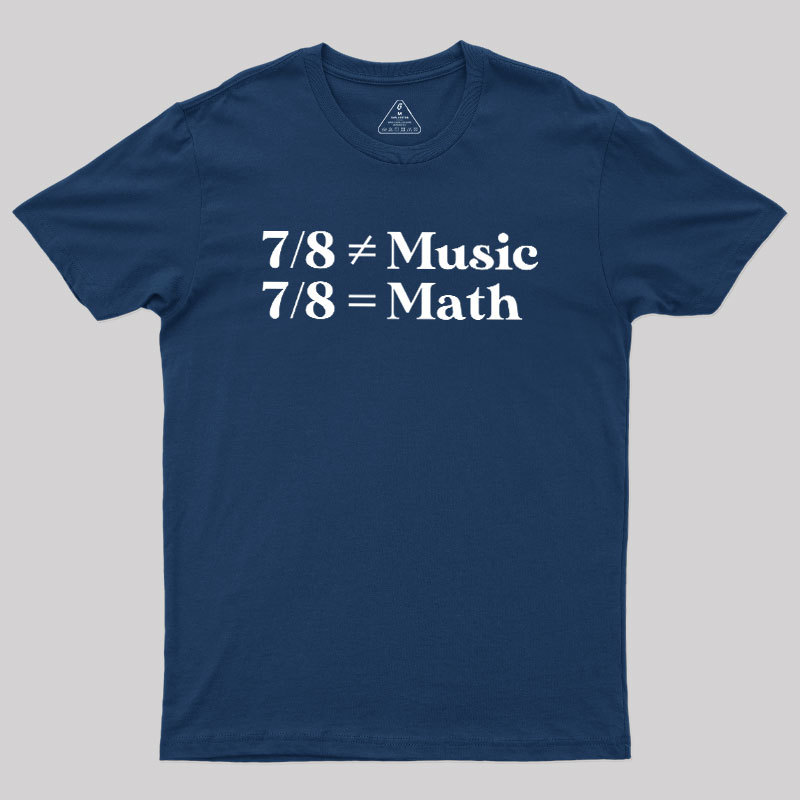 Music and Math Geek T-Shirt