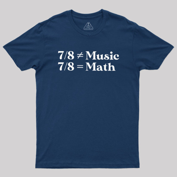 Music and Math Geek T-Shirt