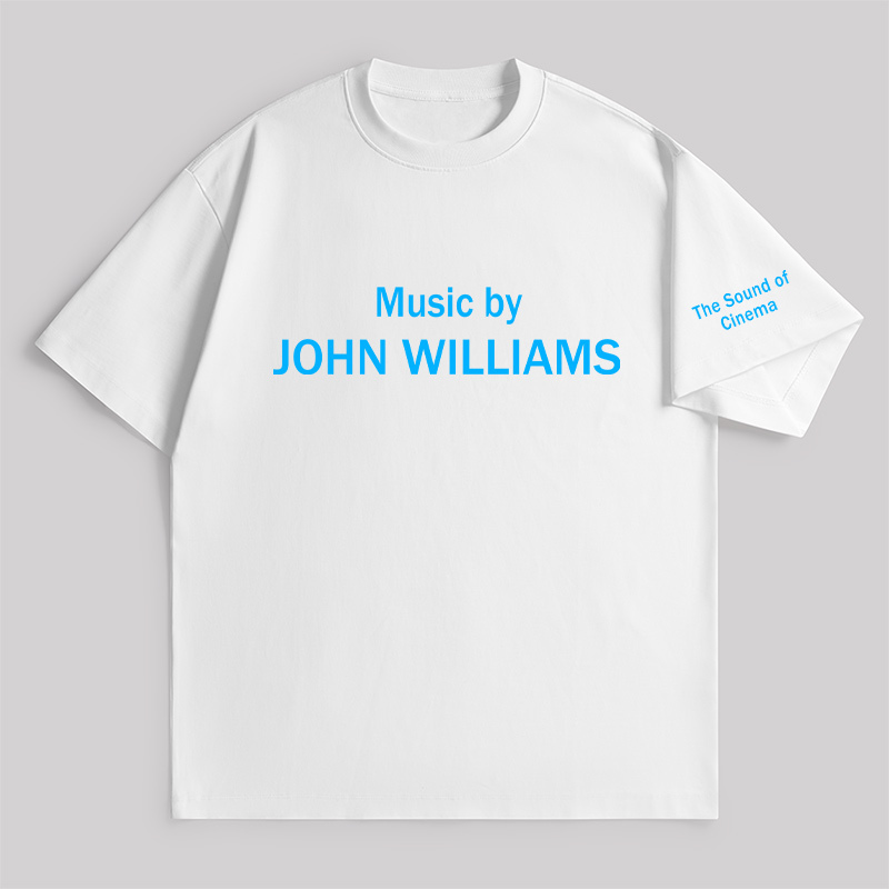 Music By John Williams Unisex Oversized T-shirt