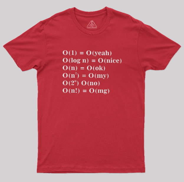 Alternative Big O Notation Geek T-Shirt