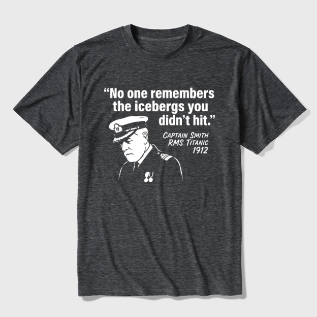 The Unseen Icebergs Ultra Soft Heather Tee