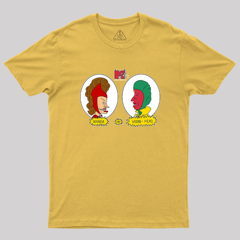 Wanda and visionhead Geek T-Shirt