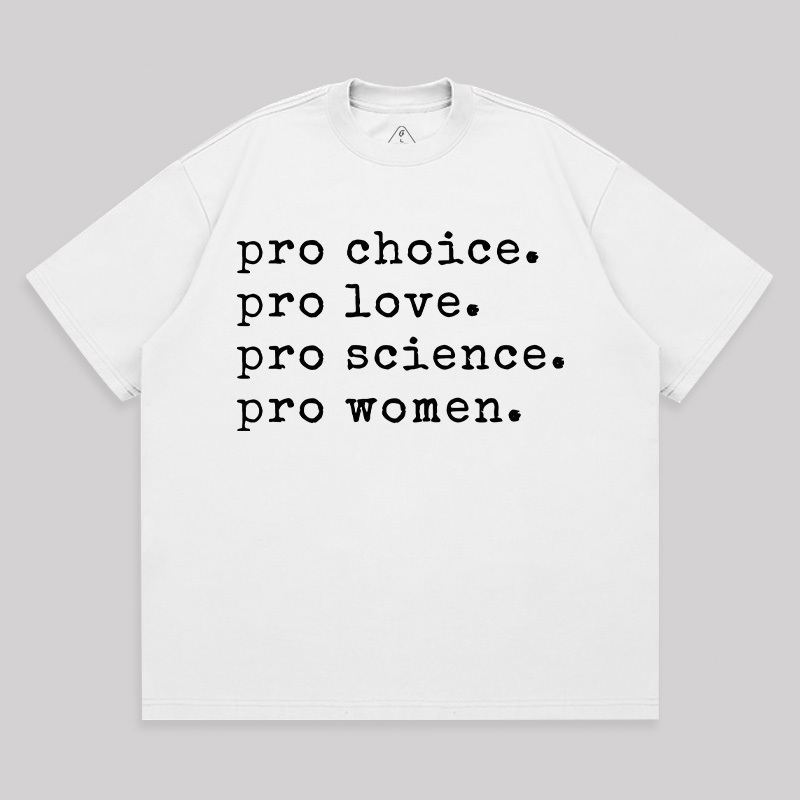 Pro Choice Unisex Oversized T-shirt