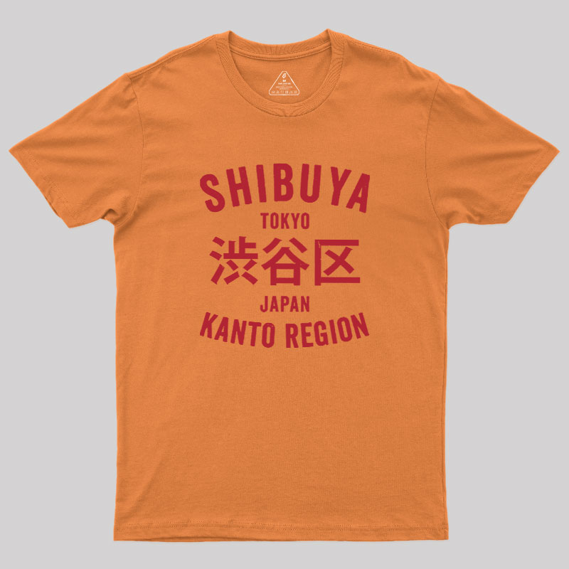 Shibuya Kanto Region Geek T-Shirt