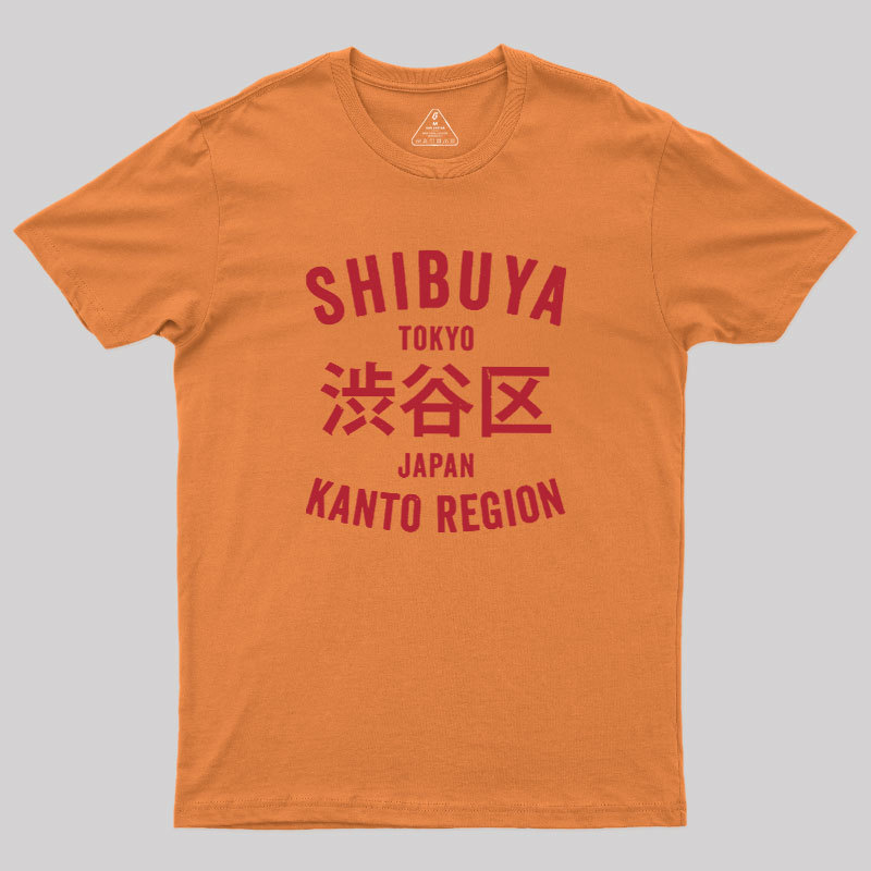 Shibuya Kanto Region Geek T-Shirt