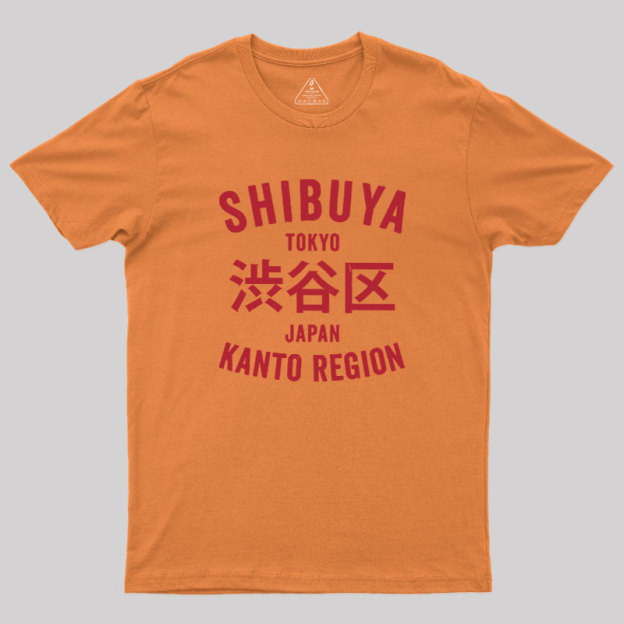 Shibuya Kanto Region Geek T-Shirt