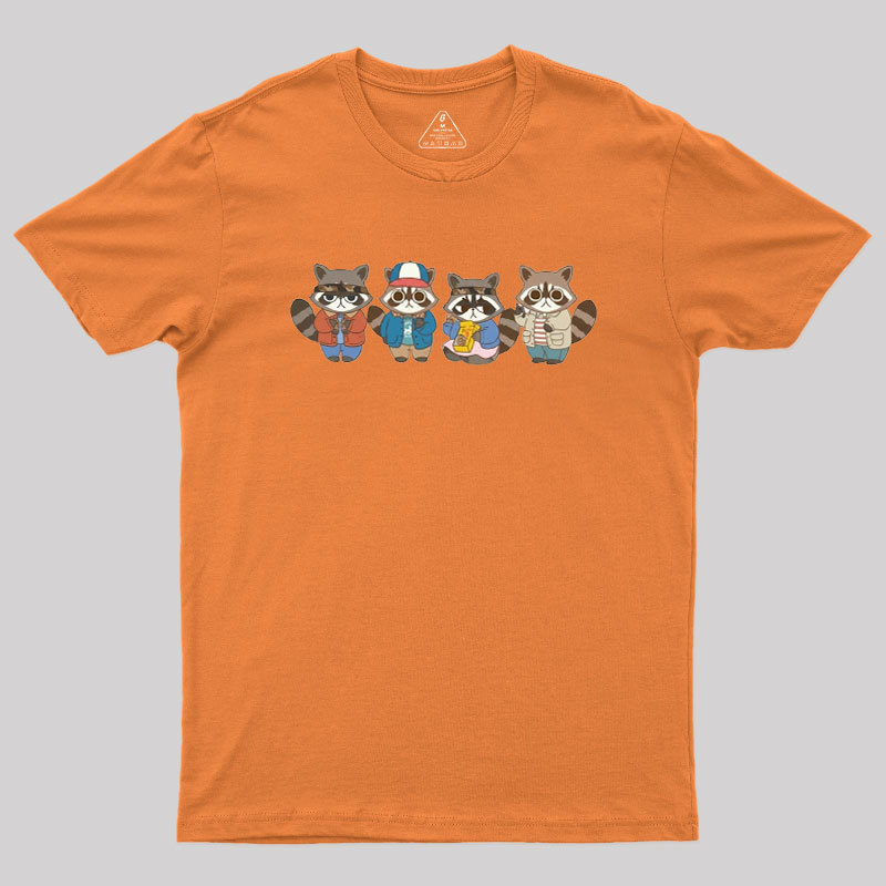 Stranger Cats Geek T-Shirt