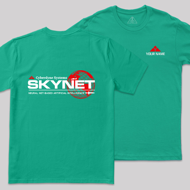 Personalized Classic Skynet Geek T-Shirt