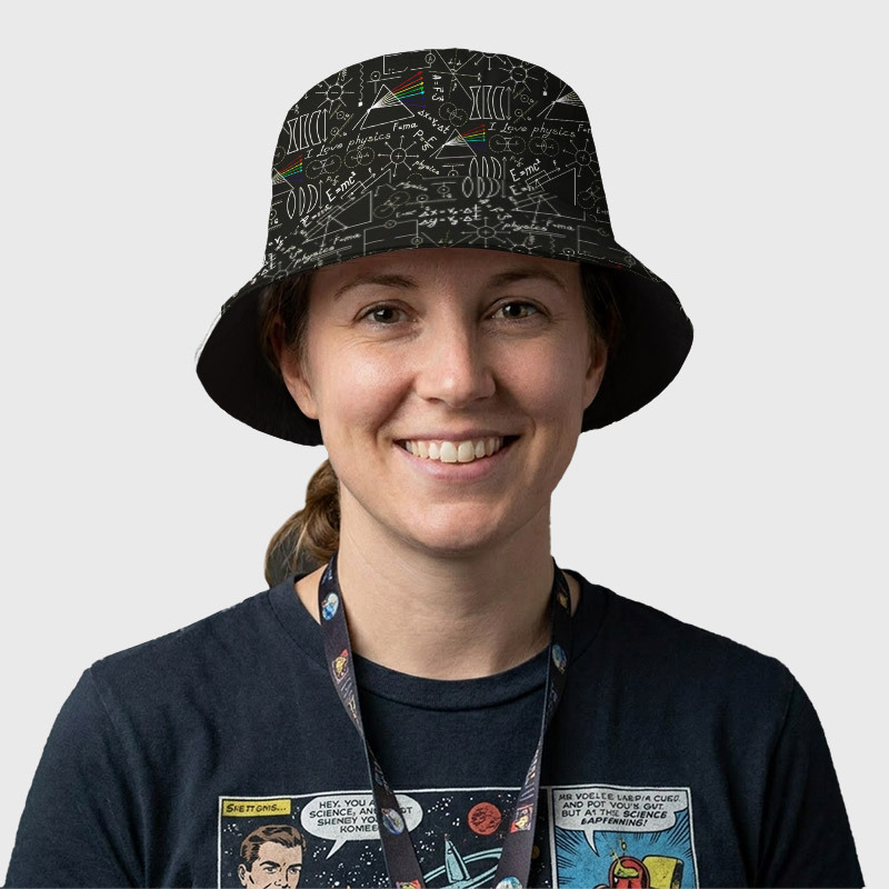 Physics Notes Geek Bucket Hat