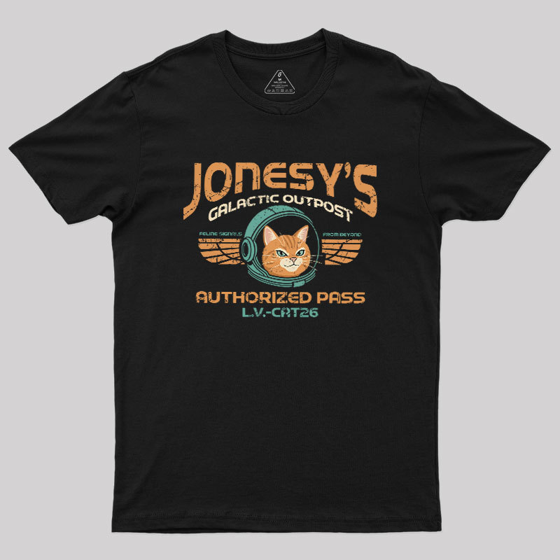 Jonesy??s Galactic Outpost Geek T-Shirt