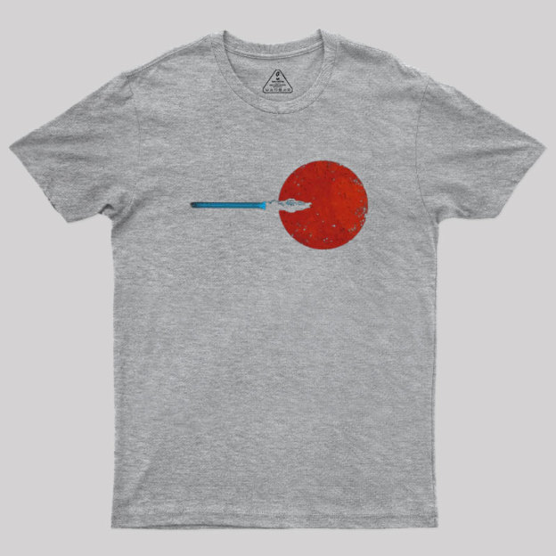 Lone Ship To Mars Geek T-Shirt