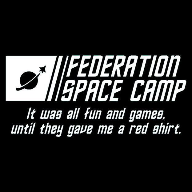 Federation Space Camp Geek T-Shirt