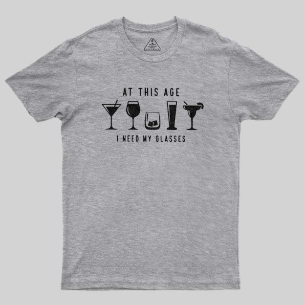 I Need My Glasses Geek T-Shirt