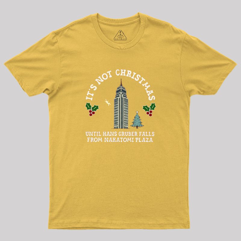 Hans Gruber Christmas Geek T-Shirt