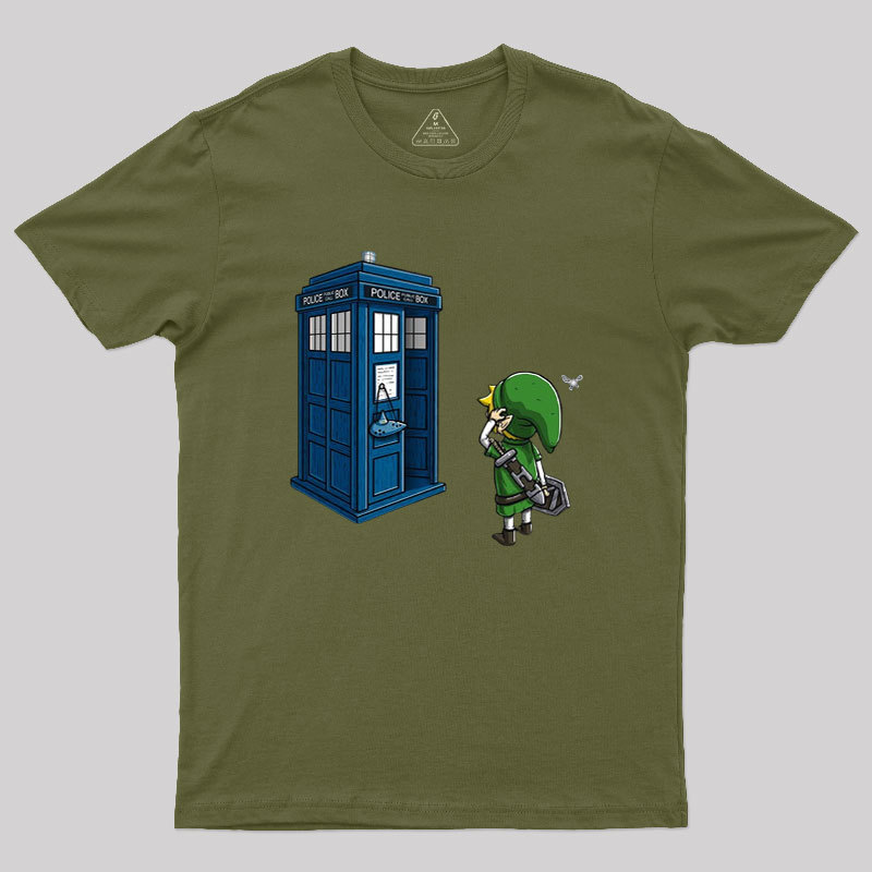 The Ocarina of Time Travel Geek T-Shirt