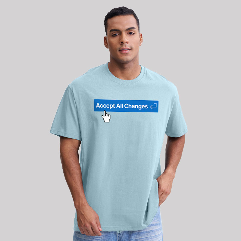 Vibe Coding Accept All Changes Geek T-Shirt