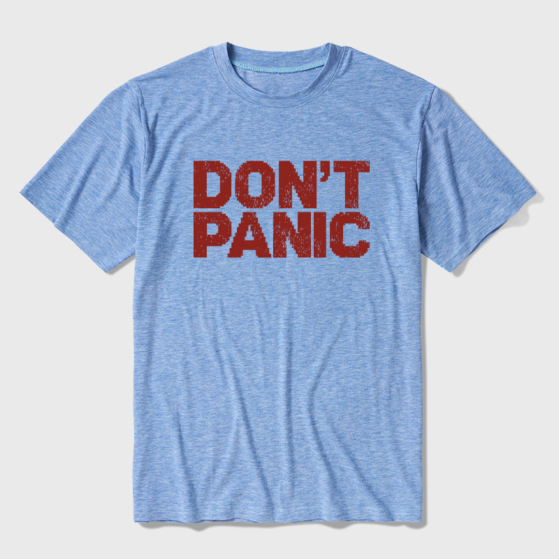 Don't Panic Ultra Soft Heather Tee