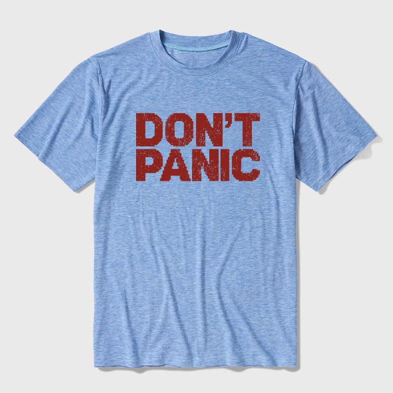 Don't Panic Ultra Soft Heather Tee
