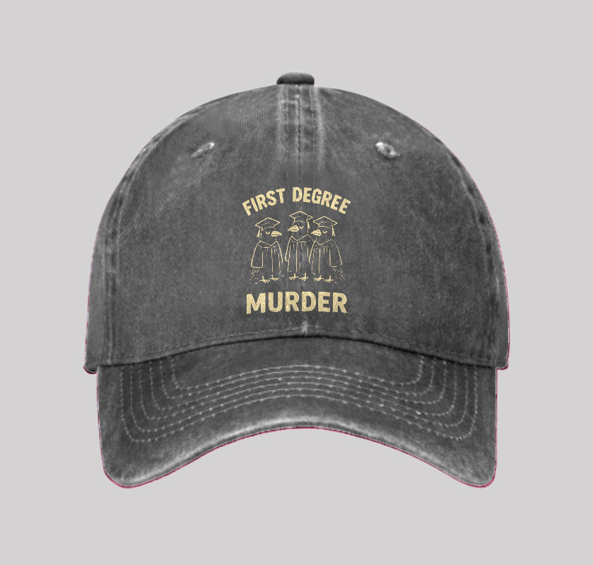 First Degree Washed Vintage Baseball Cap