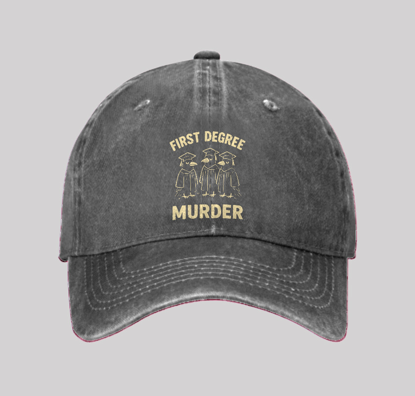 First Degree Washed Vintage Baseball Cap