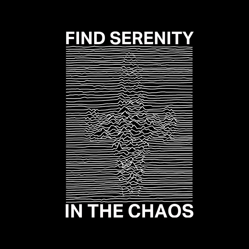 Serenity in Chaos Geek T-Shirt