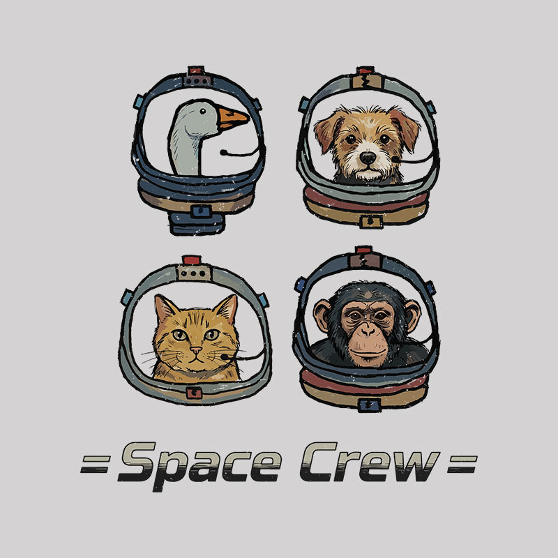 Space Crew Geek T-Shirt
