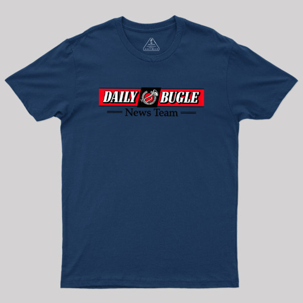 Daily Bugle News Team Geek T-Shirt