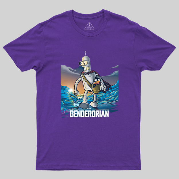 The Benderorian Poster Geek T-Shirt