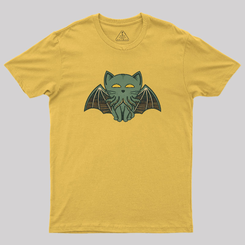 Cathulhu Cat Geek T-Shirt